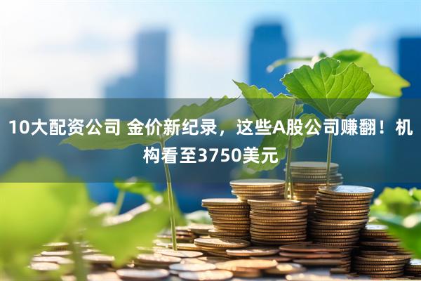 10大配资公司 金价新纪录，这些A股公司赚翻！机构看至3750美元
