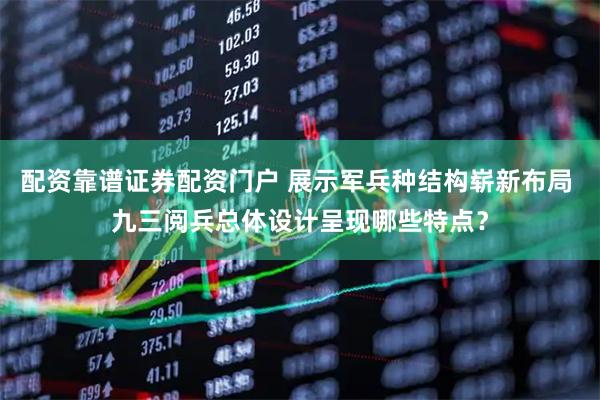 配资靠谱证券配资门户 展示军兵种结构崭新布局 九三阅兵总体设计呈现哪些特点？