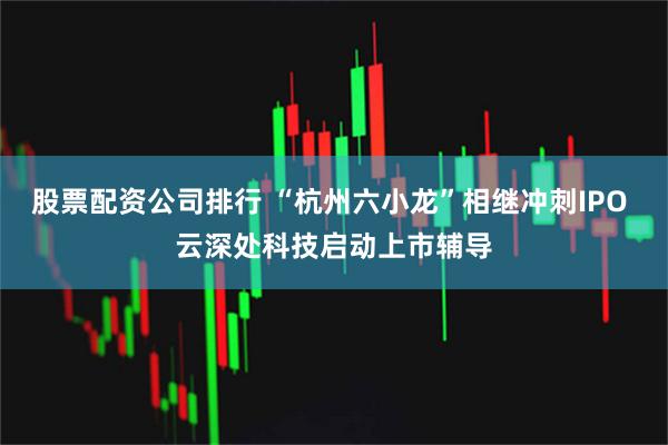 股票配资公司排行 “杭州六小龙”相继冲刺IPO 云深处科技启动上市辅导